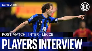BISSECK AND BARELLA | INTER 2-0 LECCE PLAYERS INTERVIEW 🎙️⚫🔵