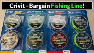 Crivit Fishing Line from Lidl - Bargain Tackle! (Review)