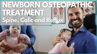 Baby Newborn Osteopathic Treatment [Spine, Colic and Reflux] - Dr. Matteo Silva Pediatric Osteopath