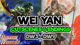 Wei Yan ALL Cutscenes & Endings - Dynasty Warriors - 4K 60 FPS