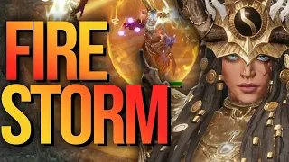 100% CRIT BUILD! FIRESTORM MONK BURNS EVERYTHING | Diablo Immortal