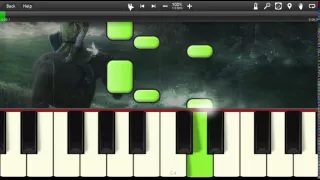 Zelda - Ocarina of Time - Epona's Song - Easy Piano tutorial (Synthesia)