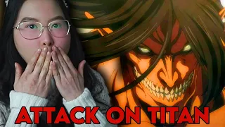 First Time Reacting to Attack On Titan Endings (1-7) | New Anime Fan! Anime OP ED Reaction