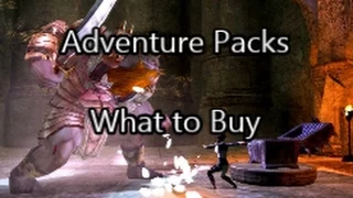 Adventure Packs - What to Buy