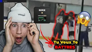 Je Me Suis Mis Un Micro Pour Un Match De Hockey (SA PART EN BAGARRE)