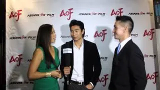 Asians On Film Hollyshorts Film Fest-Interview w/Chris Pang & co-host Sierra Mercier Jan 30, 2014