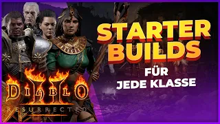 SICHERE Starter Builds für JEDE Klasse in Diablo 2: Resurrected | Deutsch