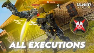 All EXECUTIONS IN COD MOBILE