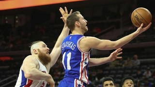 Nik Stauskas vs Pistons (04/03/2017) - Career High 24 Pts, 5 Rebs, 2 Steals, 10-15 FGM, 4-7 Threes!