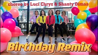 BIRTHDAY REMIX Linedance choreo bu Luci Chryz @AxNorton & Shanty Dimas demo by Edelweiss LD