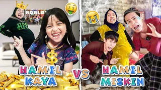 LEIKA CHALLENGE 24 JAM JADI IBU HAMIL KAYA VS IBU HAMIL MISKIN