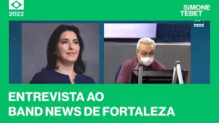 Simone Tebet - Entrevista ao Jornal Jangadeiro da Band News de Fortaleza