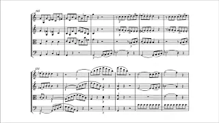 Wolfgang Amadeus Mozart - String Quartet No. 19 "Dissonance", K. 465 [With score]