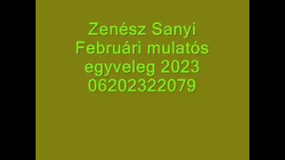 Zenész Sanyi   Februári mulatós egyveleg 2023