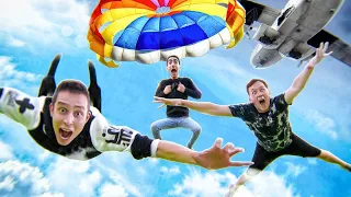 LAST who will OPEN the PARACHUTE - GET 10.000$ Challenge!