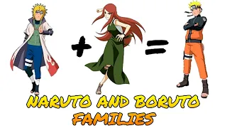 Naruto and Boruto Families