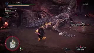 Fatalis trying to shut the iron gate on slowpokes!!  Monster Hunter World Iceborne MHW:I