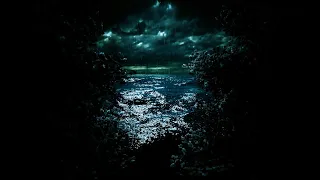Nonstop Thunder in the Rainstorm at the Ocean Coast | Dimmed Screen - Fall Asleep to Nature Sounds