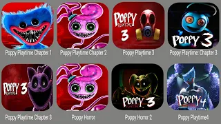 Poppy Playtime Chapter 3,Poppy Playtime Chapter 4,Poppy Playtime 3 Roblox ,Poppy Playtime 2,Poppy 4