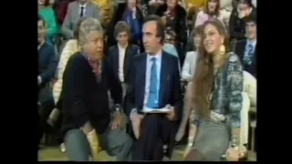 Paolo Villaggio, Pippo Baudo e Ornella Muti (1983)