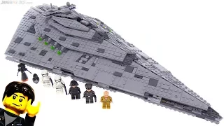 LEGO Star Wars First Order Star Destroyer review! 75190