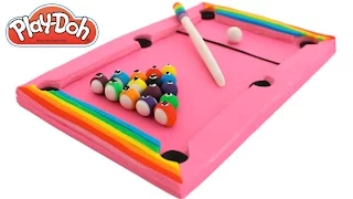 How to Make a Pink Pool Table * Play Dough Art