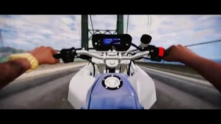 GTA 5 - Fuga de XT660 (ME DEI MAL)!