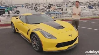 2017 Chevy Corvette Grand Sport w/ Z07 Performance Package Test Drive Video Review