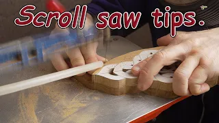 Things I wish I knew when I started scroll sawing!!