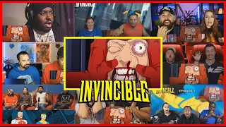 Omni man vs Guardians of the Globe Reaction Mashup | Invincible Episode 1 Reaction