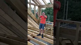 how to build a timber roof