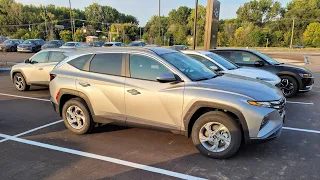 2024 hyundai Tucson.   oil light set/reset, plastic peel, front plate bracket install.