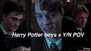 Harry Potter boys x Y/N TikTok POVs compilation Part I.