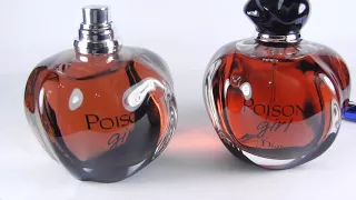 Fake Christian Dior Poison Girl Vs Real Authentic CD Poison Girl