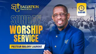 8:00AM Worship Service | Salvation Church of God | 2/18/2024 | Pasteur Malory Laurent