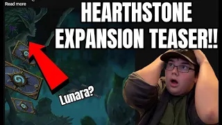 FIRST TEASER FOR NEXT HEARTHSTONE EXPANSION (2020)! Lunara, Medivh, and Morgl Turned Into Stone?!?!