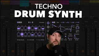 Making techno with Max for Live drum synth Opal | Ableton Live tutorial