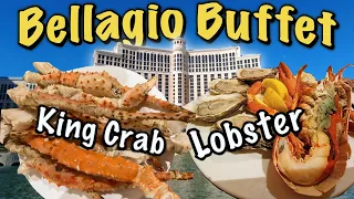 Bellagio Holiday Gourmet Dinner KING CRAB LEGS & LOBSTER Buffet Las Vegas