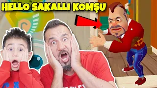 HELLO SAKALLI KOMŞU MAHMUT USTA! | (hello neighbor-scary teacher gibi)DARK RIDDLE OYNUYORUZ!