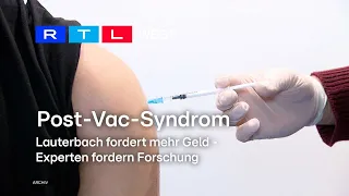 Post-Vac-Syndrom: Lauterbach fordert mehr Geld - Experten fordern Forschung | RTL WEST, 12.09.2023