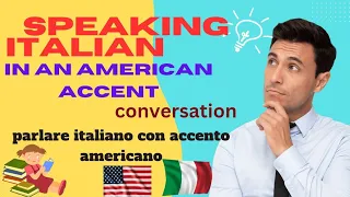 Speaking italian in an american accent🇮🇹🇱🇷parlare italiano con accento americano#italianlanguage