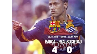 Neymar Jr vs Real Sociedad | 28/11/15 | HD