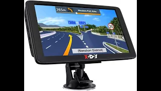 XGODY J727F 7 Inch Touchscreen GPS Navigation