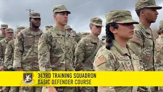 343rd Training Squadron - Basic Defender Course