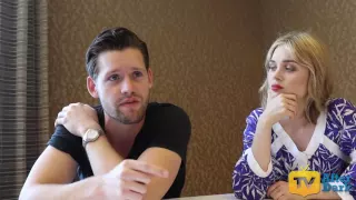 Luke Kleintank & Bella Heathcote of The Man in the High Castle at SDCC 2016 Interview