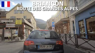 Briançon 🇫🇷 RdGA - Route des Grandes Alpes 17 - Col du Lautaret to Briançon [Driving France]