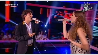 Luís Sequeira e Bianca Barros - "One" U2 ft Mary J Blige - The Voice Portugal - Gala 4