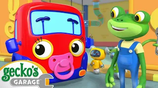 Recycling Day Repairs | Baby Truck | Gecko's Garage | Kids Songs