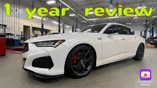 Acura Tlx Type S 1 year review.