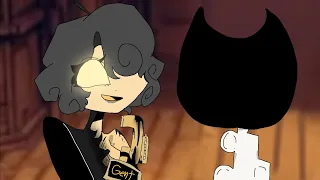 Audrey meets bendy BUT.. // bendy and the dark revival fan animation